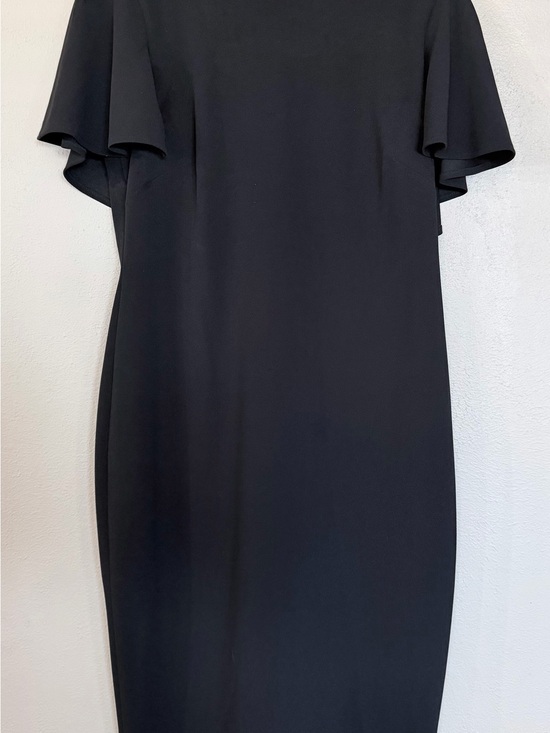 Calvin Klein Dresses & Skirts - Calvin Klein Black Flutter-Sleeve Midi Dress